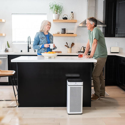 Medify MA-40 Air Purifier with HEPA Filter | 1,793 Ft² Coverage in 1Hr for Smoke, Wildfires, Odors, Pollen, Pets | Quiet Removal to 0.3 Microns | White, 1-Pack